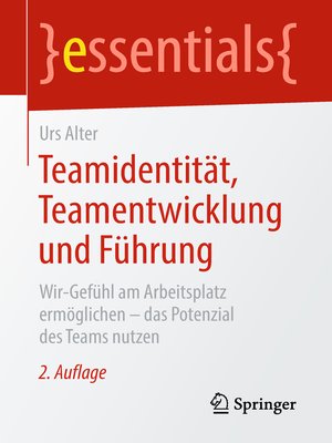 cover image of Teamidentität, Teamentwicklung und Führung
